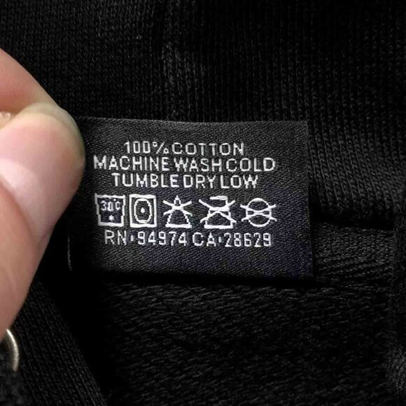 Men's Stussy Print Hoodie Black - Picture 5 of 8